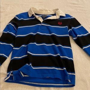 CHAPS STYLISH LONGSLEEVE COLLAR